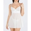 Cosmo Style White Babydoll