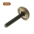 thumbnail image 3 of Uxcell 4Pcs Brass Decorative Screws with Caps, 15 mm Mirror Screws Cap Cover Nails Fasteners for Decorative Furniture, 3 of 5