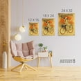 thumbnail image 4 of Metropole Cycles French Vintage Advert Canvas Wall Art Print 18X24", 4 of 4