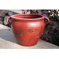 thumbnail image 3 of U.S.Sourcing Inc. Earthen Ware Weathered Egyptian Terracotta Vessel/Planter distressed burnt red, 3 of 6