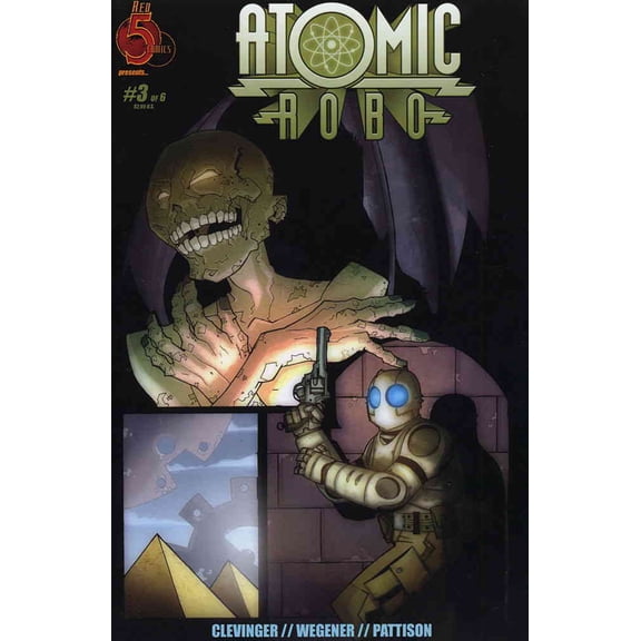 Atomic Robo #3 VF ; Red 5 Comic Book