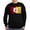 Black, variant on CafePress - Kappa Alpha Order Supplemental Flag Sweatshirt - Classic Crew Neck Sweatshirt