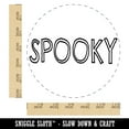 thumbnail image 2 of Spooky Halloween Fun Text Self-Inking Rubber Stamp Ink Stamper - Black Ink - Large 1-1/2 Inch, 2 of 7