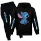 thumbnail image 2 of 7-14 años Lilo & Stitch Conjunto de chándal para niños Sudadera con capucha Conjunto de pantalones Ropa deportiva Regalo, 2 of 2
