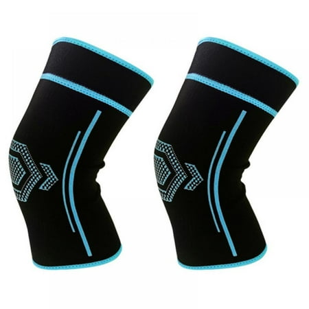 

2 Pack Knee Braces for Knee Pain Women Men - Compression Knee Brace for Working Out Running Gym Fitness Weightlifting 丨 High Stretch Knee Pads for Meniscus Tear ACL Arthritis Joint Pain