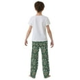 thumbnail image 4 of FORMRS Boys Pajama Pants with Pockets Size 6-8Y Kids Lounge Sleep Bottoms, Christmas Candy Cane, 4 of 8