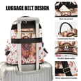 thumbnail image 4 of ALAZA Highland Cattle and Hearts Womens Travel Laptop Backpack Large Daypack Ladies Shoulder Bags S, 4 of 7