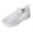 White, variant on AUDeals Women's Slip On Sneakers, Lightweight Breathable Walking Shoes with Non Slip Comfort for Travel and Work (White, 8.5)