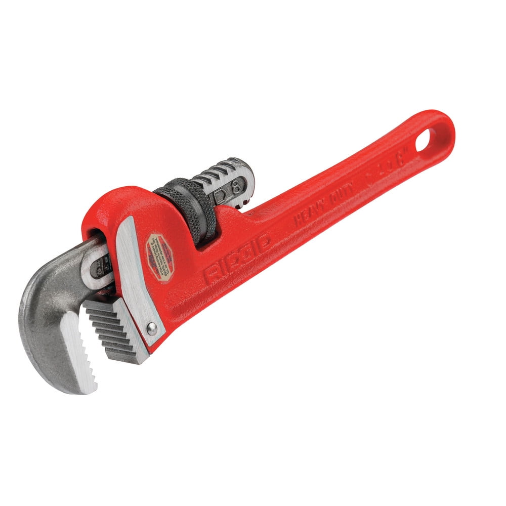 Drop Forged Steel Pipe Wrench PERFORMANCE TOOL W1133-10B Wilmar 10 in Bulk 