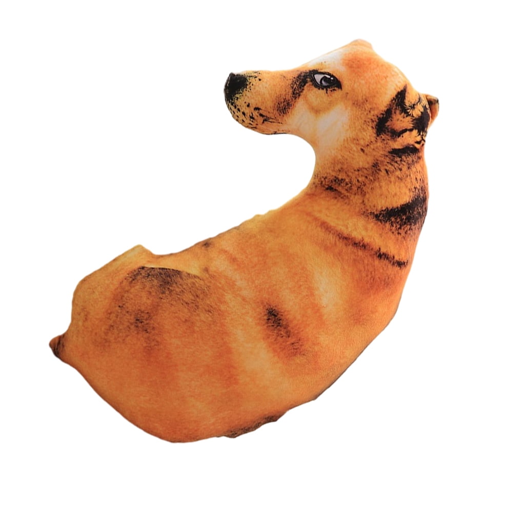 Almohada De Perro Realista Almohada En Forma De Perro Realista