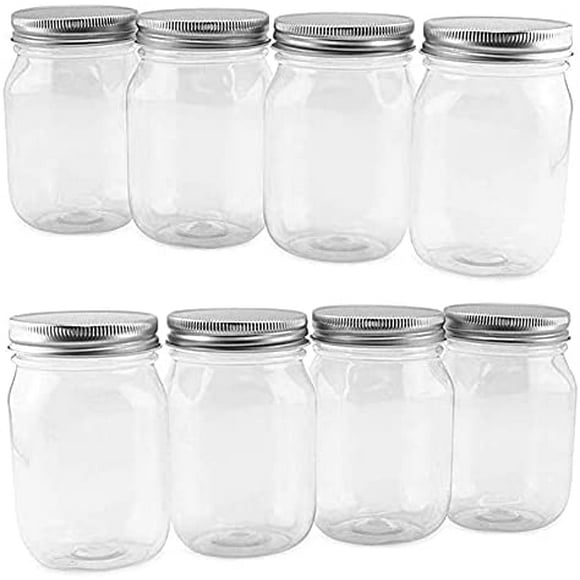 Plastic Mason Jars