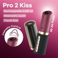 thumbnail image 3 of Satisfyer Pro 2 Kiss Vibrator Sexual Wellness Device | Adult Toys for Women | Clitoral Stimulation Vibrator | Vibration Device for Sexual Pleasure | Stimulation Vibrators | Women's Sex Toy (Black), 3 of 6