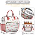thumbnail image 5 of White Christmas Reindeer and Tree Pattern Womens Lunch Box for Work,Insulated Large Lunch Bag for Tween and Teen,Loncheras Para Mujer,Leakproof Adult Lunch Bag for Work,Beach,Travel,Picnic,Camping, 5 of 7