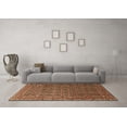 thumbnail image 3 of Ahgly Company Indoor Square Persian Brown Traditional Area Rugs, 4' Square, 3 of 4