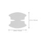 thumbnail image 2 of IDEANATEGRATE 4Ud Película Transparente Para Protección De Bordes Y Manijas De Puerta En Modernos, 2 of 8