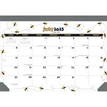 Busy Bees | 2026 14x10" 18 Months Academic Desk Pad Calendar | July 2025 - December 2026