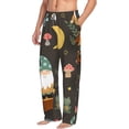 thumbnail image 6 of Salouo Gnome Insect Frog Print Pajama Pants for Men, Lounge Pants Elastic Waistband Casual Men's sleepwear Loungewear Sleep Pajama Pant -XX-Large, 6 of 7
