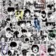 thumbnail image 1 of Pegatinas Blues Locks, vinilo impermeable, estilo anime, 70 unidades, 1 of 2