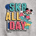 thumbnail image 3 of Disney - Mickey & Friends - SK8 All Day - Skater Mickey - Toddler And Youth Long Sleeve Graphic T-Shirt, 3 of 5