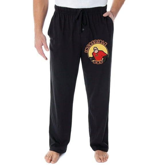 Disney Men's The Incredibles Incredible Dad Father's Day Sleep Pajama Pants