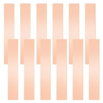 Uxcell 2-Set Copper Shim Strip, Metal Sheet Stock Assortment 6" Length x 1" Width
