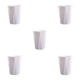 thumbnail image 1 of relayinert Versatile Trash Can For Bedroom - Neat Look All Home Decoration Matchable White L 5Set, 1 of 6