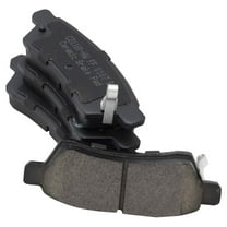 TRQ Premium Posi Ceramic Brake Pads Rear for Nissan Frontier Xterra New BFA73386 Fits select: 2009-2012 SUZUKI EQUATOR