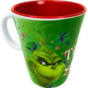 Dr. Seuss The Grinch & Max Melamine Mug, Christmas Gift 10 oz, Coffee/Tea