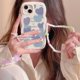 thumbnail image 3 of Carcasa Redmi 12C Note 12 11 10 9 8 Pro 10C 9A 9C 9T 10A Mi Lite 11 10T 11 Pocot X3 X3 F3 Tinged Love TPU Funda De Teléfono A Prueba De Polvo Color Caramelo Borde Ondulado, 3 of 4