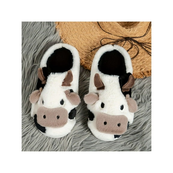 For Women, Cozy Animal Slippers Made of Warm Cotton - Ideal for Bedroom Wear