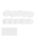 thumbnail image 4 of Blank Badge Making Kit, Button Badge Maker Set Transparent 100 Ensembles Exquis Fabrication Simple Opération Résistant à l'Usure pour Bricolage Artisanat pour la Décoration, 4 of 8