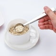 thumbnail image 4 of Clip para cuchara de café, cuchara de café de acero inoxidable con mango largo, Clip para bolsa de sellado multifunción para té, 4 of 5