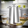thumbnail image 4 of Belwares French Press Coffee Maker 50 oz Stainless Steel Coffee Press, Double Wall French Press Coffee Maker with Filters, 4 of 9