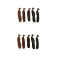 thumbnail image 4 of Masteelf 10 PCS Curly Doll Hair Extensions for Doll Wigs, Replacement Hair for Doll Accessories and Styling Materials, 4 of 8
