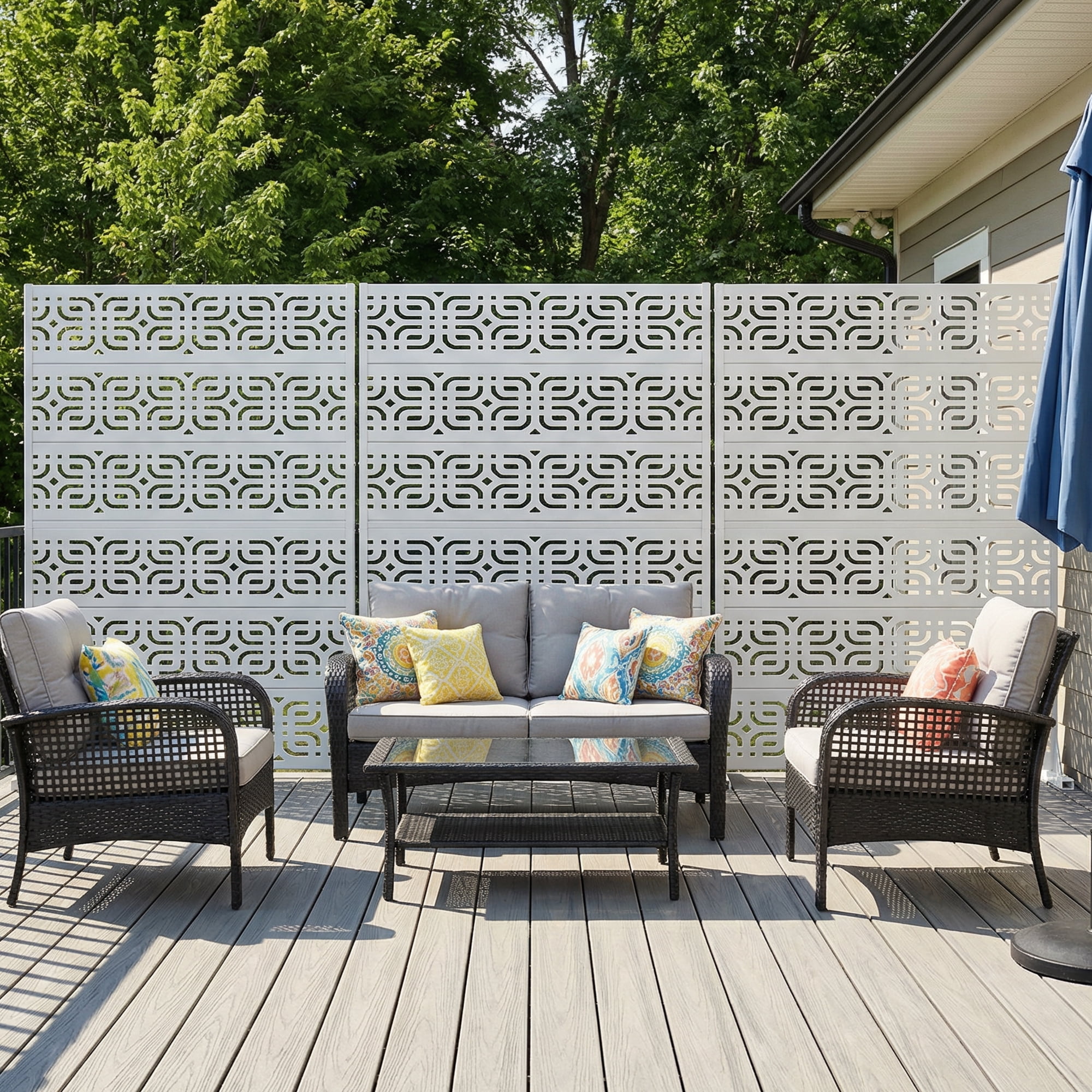 Outdoor Metal Privacy Screen