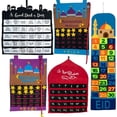 thumbnail image 3 of Calendario de ramadán de fieltro colgante para niños, decoración Eid Mubarak, cuenta atrás, Calendario de Adviento, suministros de fiesta, Festival islámico musulmán, regalo Eid, 3 of 4
