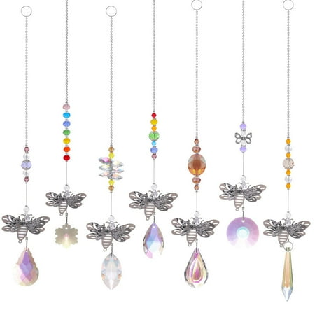 

MEGAWHEELS Crystal Suncatcher Colorful Pendant Garden Hanging Ornament