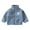 Blue, variant on Zwiiyzr 6M-5T Toddler Baby Girl Fleece Coat Long Sleeve Stand Collar Full Zipper Fuzzy Jacket Fall Winter Warm Outerwear Blue