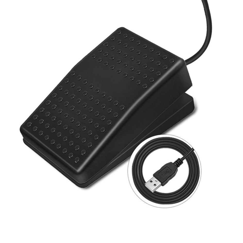 Usb Single Foot Switch Pedal Programmable Computer Keyboard For Videogame Office