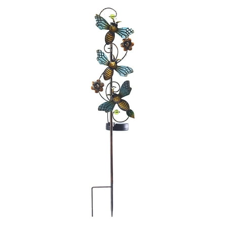 

Solar Garden Light For Lawn - Wrought Iron Landscape Lights For Garden Decoration - Pathway Lights Outdoor Solar Garden Lights For Lawn Walkway Yard Holiday Decorative