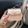 thumbnail image 2 of Nuevo bolso japonés Sanrio Hello Kitty con boca dorada, monedero Zero, tarjetero, identificación, 2 en 1, para niña, varios, para guardar maquillaje, 2 of 5