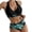 Green, variant on Tankini Swimsuits For Women,Women's Underwire Bikini Floral High Leg Bikini Set V-Wired Two Piece Swimsuit Bathing Suit Blue,XL