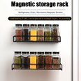 thumbnail image 3 of Pluokvzr 2 Pcs Magnetic Spice Rack Super Strong Magnetic Rack Organizer Rustproof Heavy Duty Refrigerator Spice Shelf No Drilling, 3 of 10