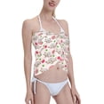 thumbnail image 4 of Geaub Cartoon Koala Bear Women's Short Wrap Skirt, Beach Sun Protection Shawl, Swimsuit Bra, Swimwear Tunic, 4 of 7
