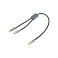 thumbnail image 3 of RCA Audio Cable 1 to 2 Splitter Extension Cable Gold Plated Male to Male Connectors for Superior Sound, 3 of 11