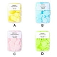 thumbnail image 4 of Monstrate Jabón Papel a mano Desechable Perfumado Limpieza portátil Desinfección para acampar Rebanada de pétalos Suministros para la piel Juegos de accesorios de baño Rosa rosada, 4 of 6