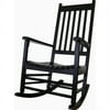 International Concepts Porch Rocker in Black Finish