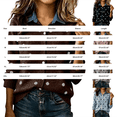 thumbnail image 3 of Endives Cardigan Sweaters for Women Denim Collar Button-Front Ribbed Knit Cardigan Sweater Long Sleeve Casual Fall Top XXL, 3 of 6