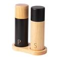 thumbnail image 1 of Molinillo De Pimienta De Madera De Roble Molinillo De Especias Portátil Para Pimienta Sal De Cocina, 1 of 8
