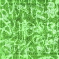 thumbnail image 1 of Ahgly Company Indoor Square Abstract Green Modern Area Rugs, 8' Square, 1 of 4